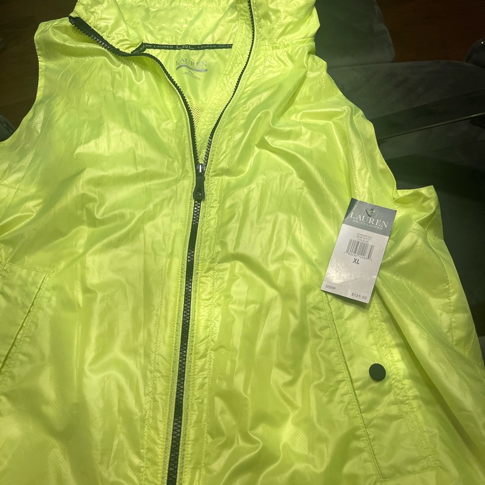 Lauren Ralph Lauren Neon Yellow Jacket
